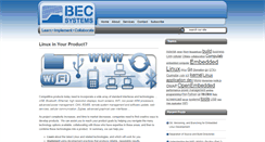 Desktop Screenshot of bec-systems.com